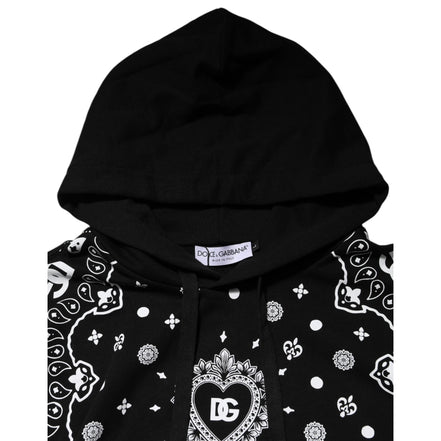 Dolce & Gabbana Hanorac cu glugă și bandană neagră