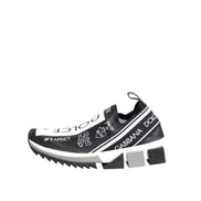 Pantofi Sport Dolce & Gabbana Sorrento Low Top Negru Alb