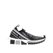Pantofi Sport Dolce & Gabbana Sorrento Low Top Negru Alb