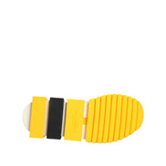 Dolce & Gabbana Yellow Black Sorrento Socks Sneakers