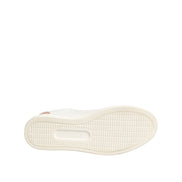 Sneakers joase Dolce & Gabbana albe și roz din piele