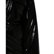 Dolce & Gabbana Black Quilted Puffer Coat Jacket
