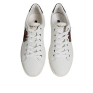 Dolce & Gabbana Adidași Albi Joși Sacred Heart