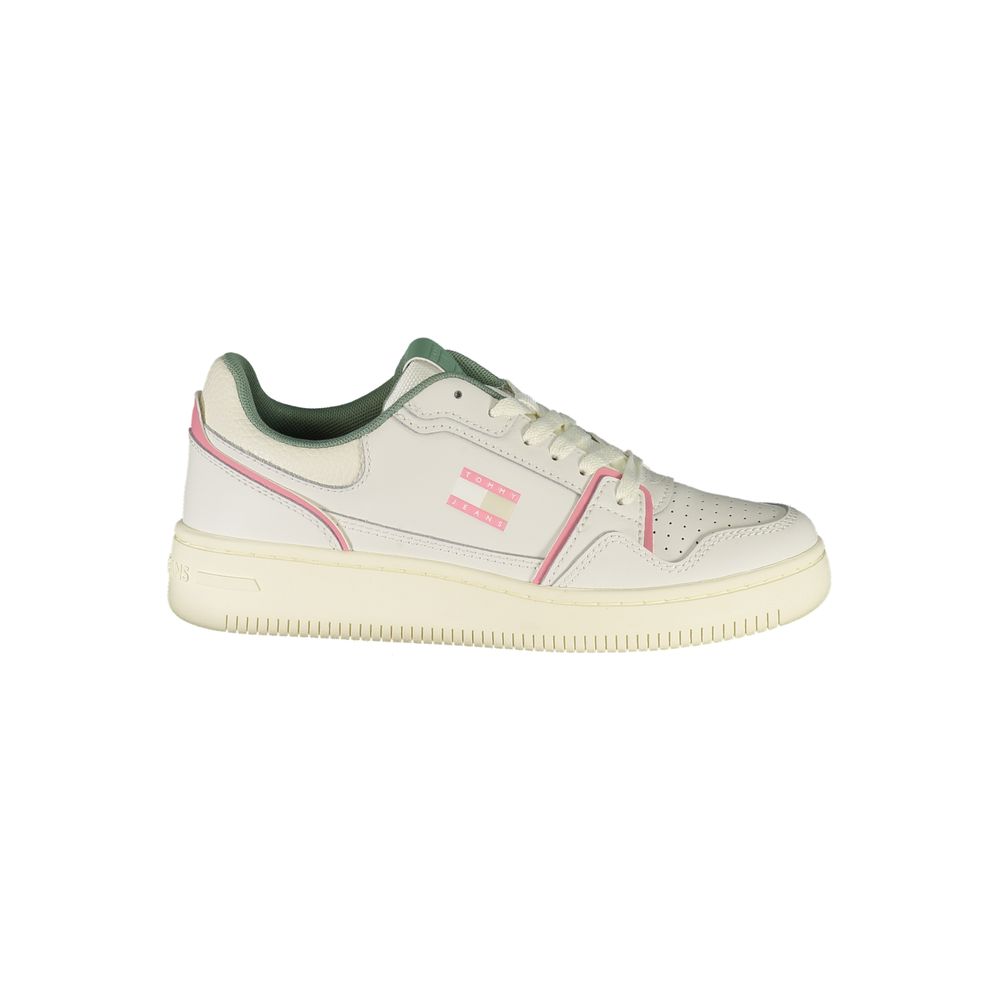 Tommy Hilfiger Pantof Sport Alb din Poliuretan pentru Femei
