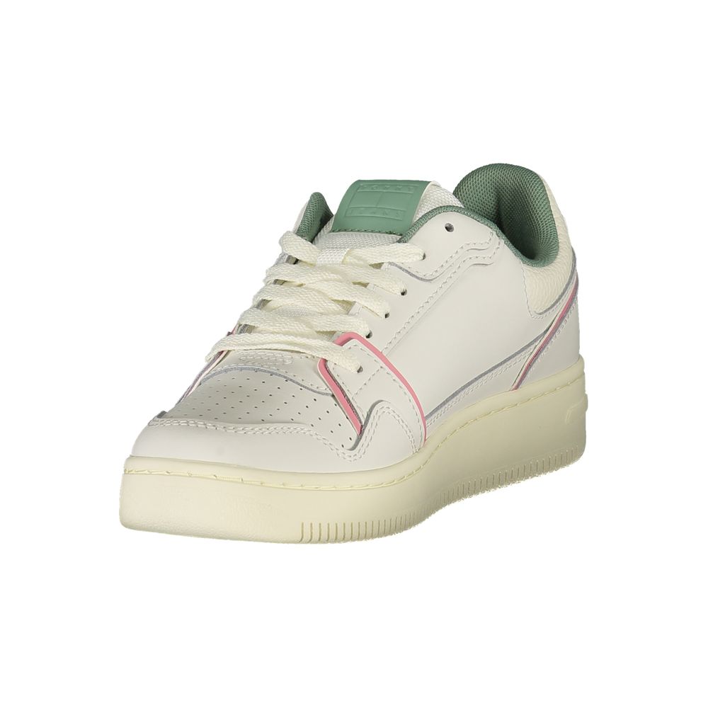 Tommy Hilfiger Pantof Sport Alb din Poliuretan pentru Femei