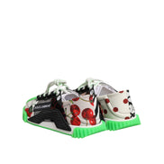 Adidași Dolce & Gabbana Multicolor DG Logo Leopard Cherry
