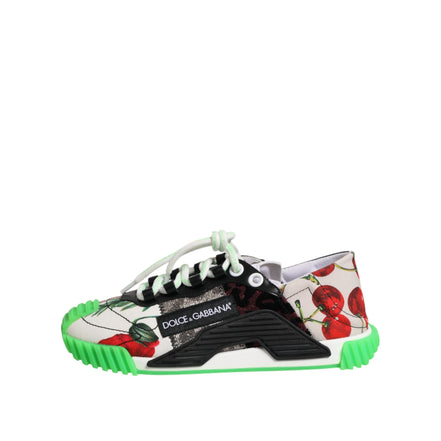 Adidași Dolce & Gabbana Multicolor DG Logo Leopard Cherry