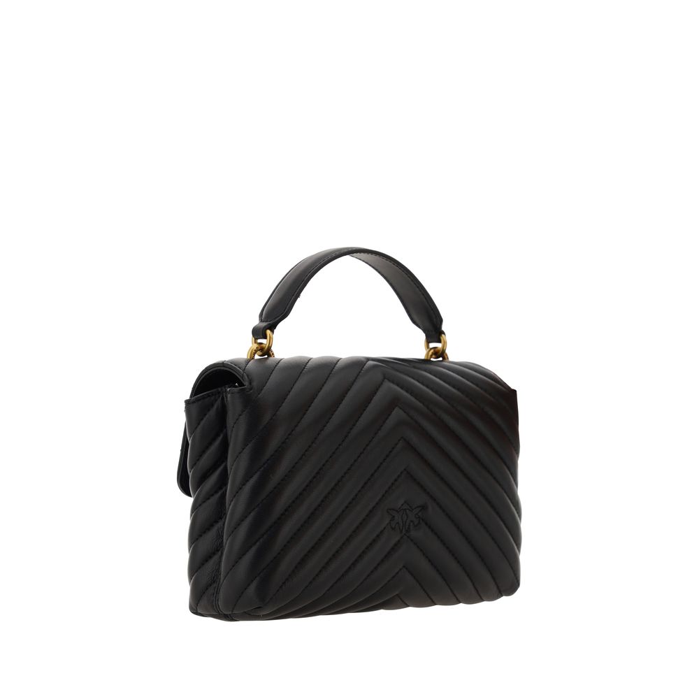 PINKO Black Love Lady Mini Handbag