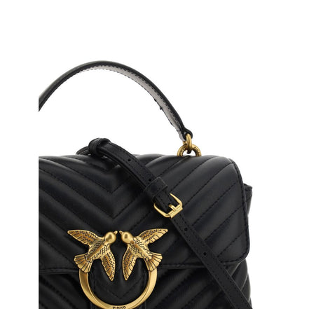 PINKO Black Love Lady Mini Handbag
