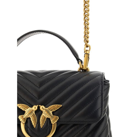 PINKO Black Love Lady Mini Handbag