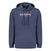 Hanorac cu Glugă Tommy Hilfiger din Bumbac Albastru pentru Bărbați