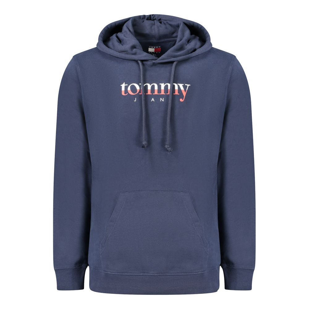 Hanorac cu Glugă Tommy Hilfiger din Bumbac Albastru pentru Bărbați