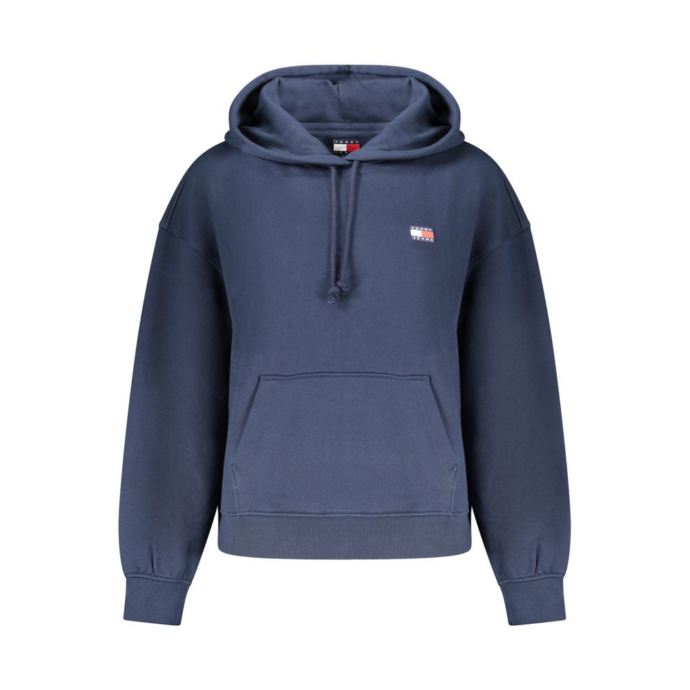 Tommy Hilfiger Blue Cotton Women Sweatshirt