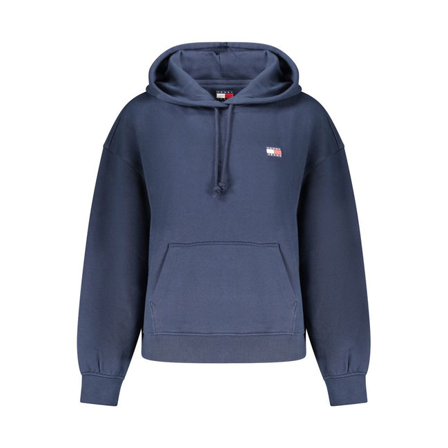 Tommy Hilfiger Blue Cotton Women Sweatshirt