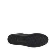 Dolce & Gabbana Adidași Joși cu Inimă de Cristal din Piele Neagră