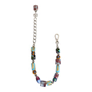Colier Dolce & Gabbana Multicolor din Mărgele de Sticlă Murano, Alamă și Zamac