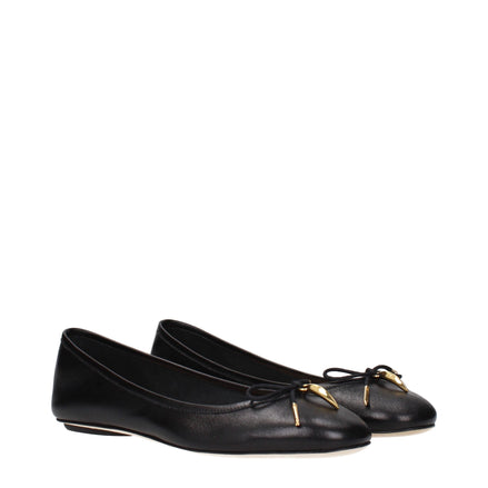 Balvini Chloé din piele neagră