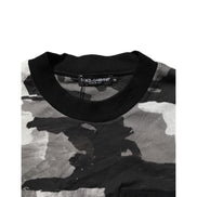 Tricou Dolce & Gabbana cu mânecă scurtă, camuflaj multicolor