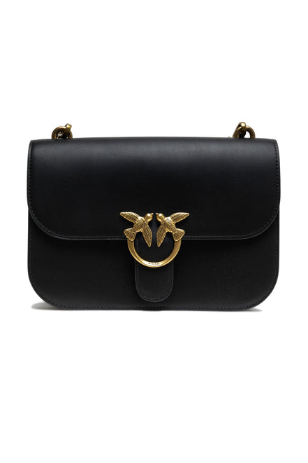 PINKO Black Love Bell Classic Shoulder Bag