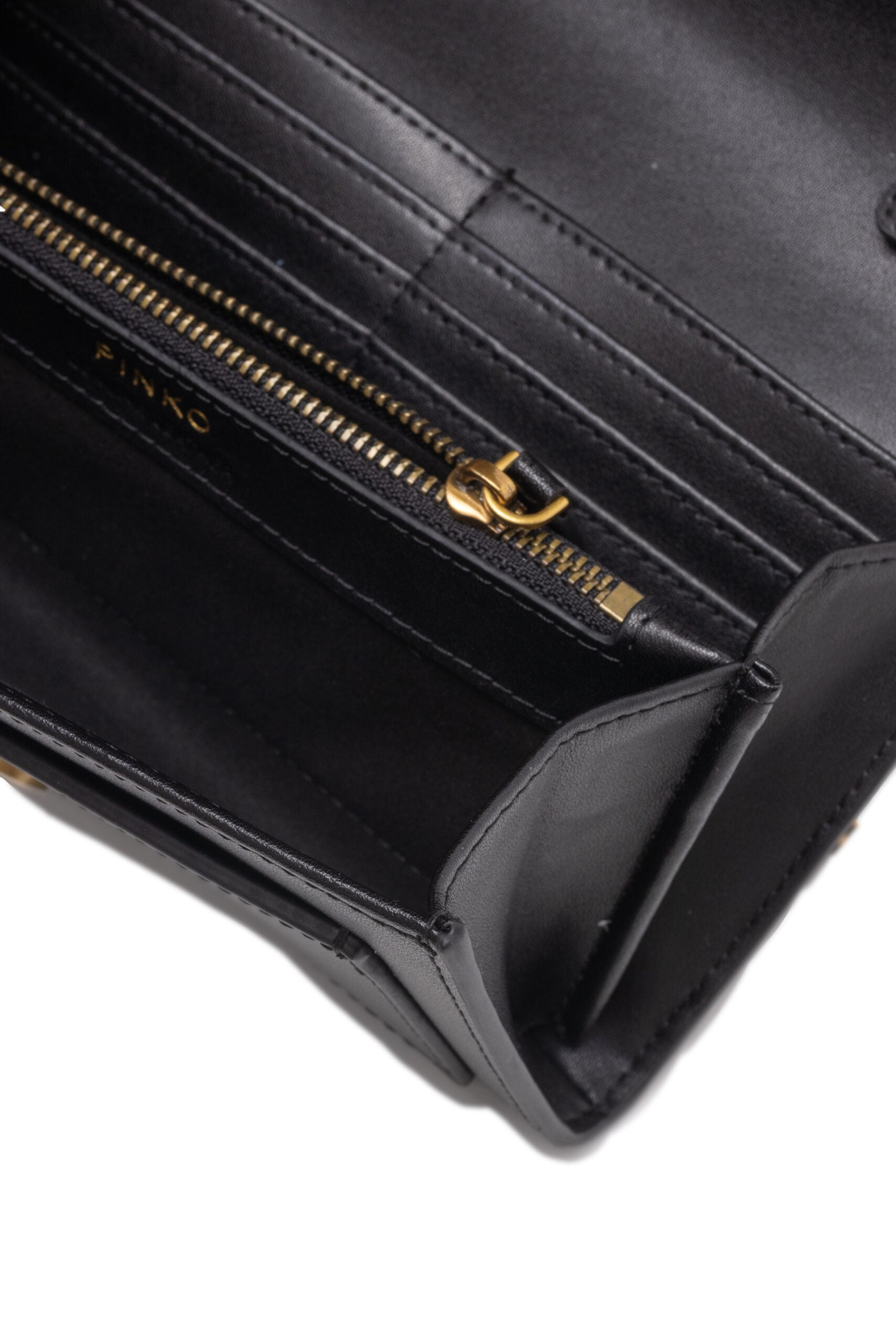 PINKO Black Simply Love One Mini Shoulder Bag