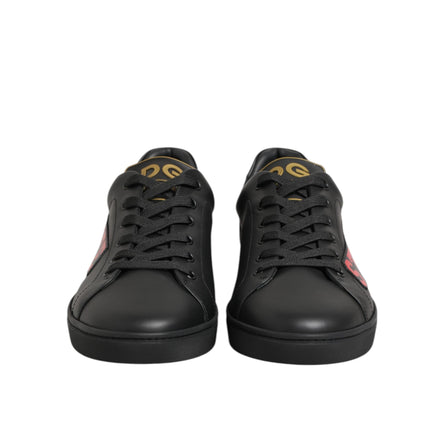 Dolce & Gabbana Black Street Life Low Top Sneakers