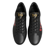 Dolce & Gabbana Black Street Life Low Top Sneakers