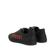 Dolce & Gabbana Black Street Life Low Top Sneakers