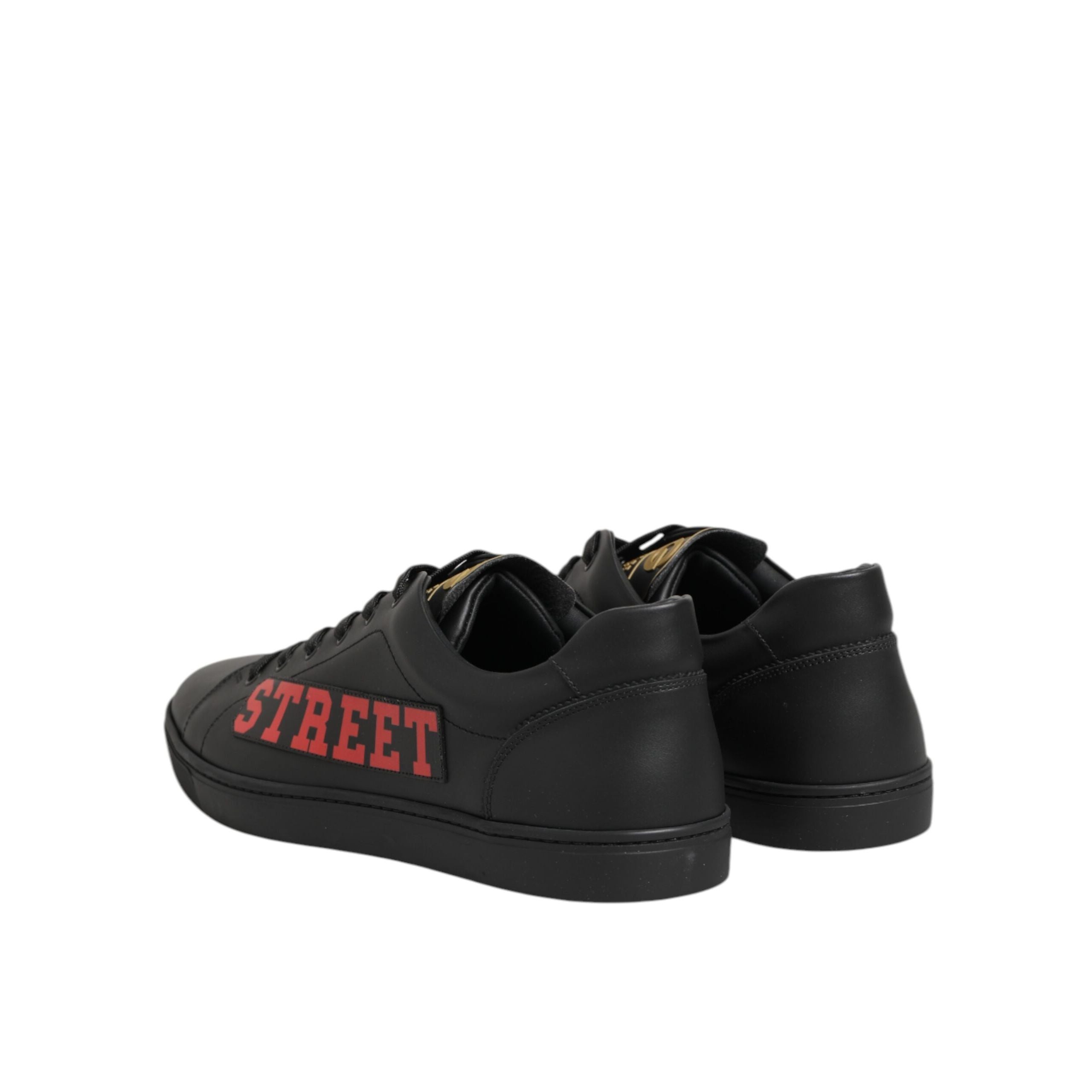 Dolce & Gabbana Black Street Life Low Top Sneakers