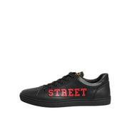 Dolce & Gabbana Black Street Life Low Top Sneakers