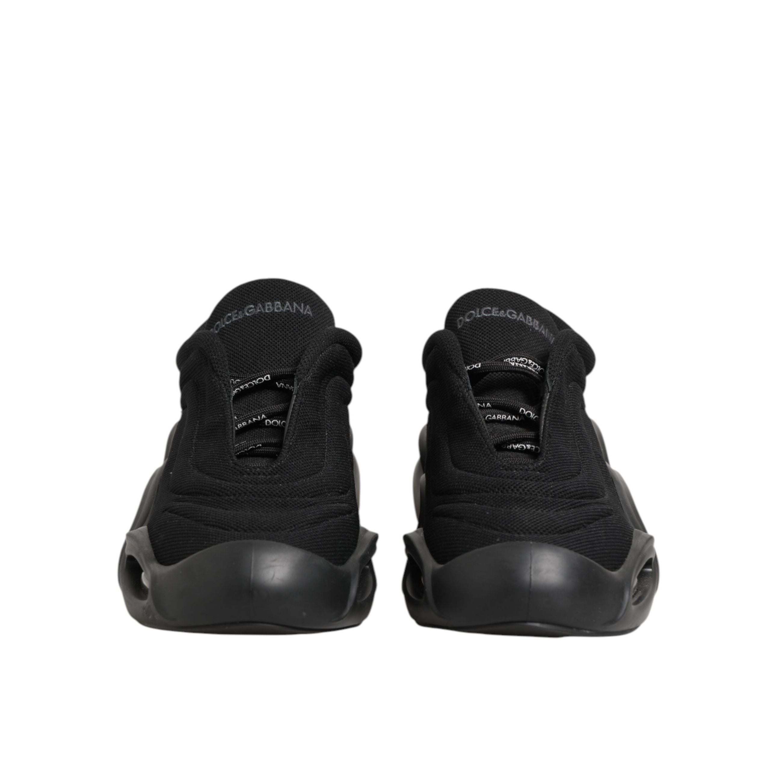 Adidași joși Dolce & Gabbana Black Lace Up Wave
