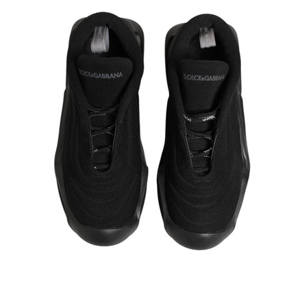 Adidași joși Dolce & Gabbana Black Lace Up Wave