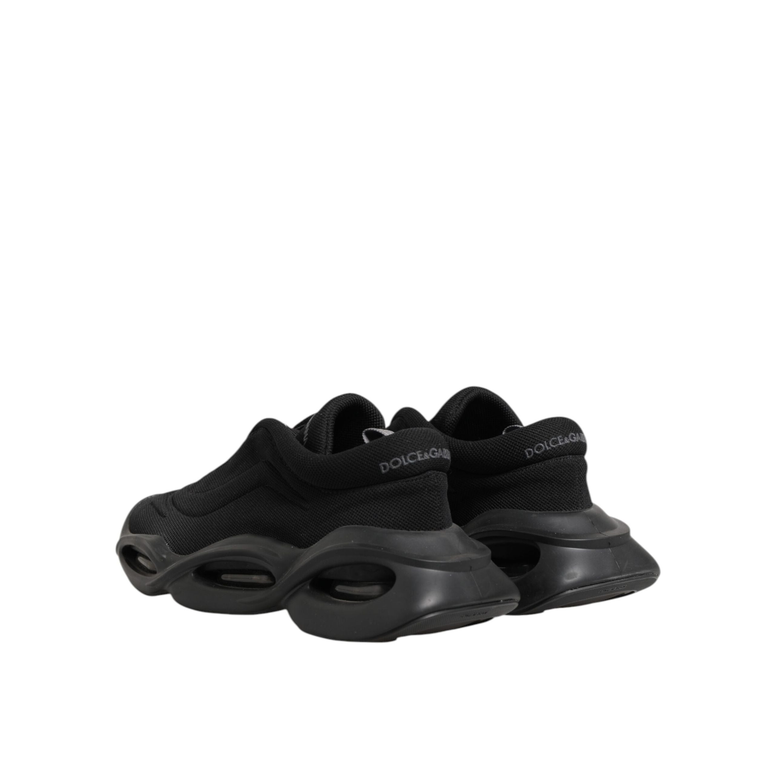 Adidași joși Dolce & Gabbana Black Lace Up Wave
