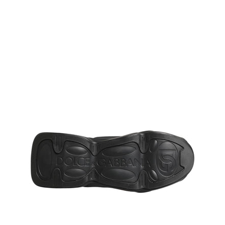 Adidași joși Dolce & Gabbana Black Lace Up Wave