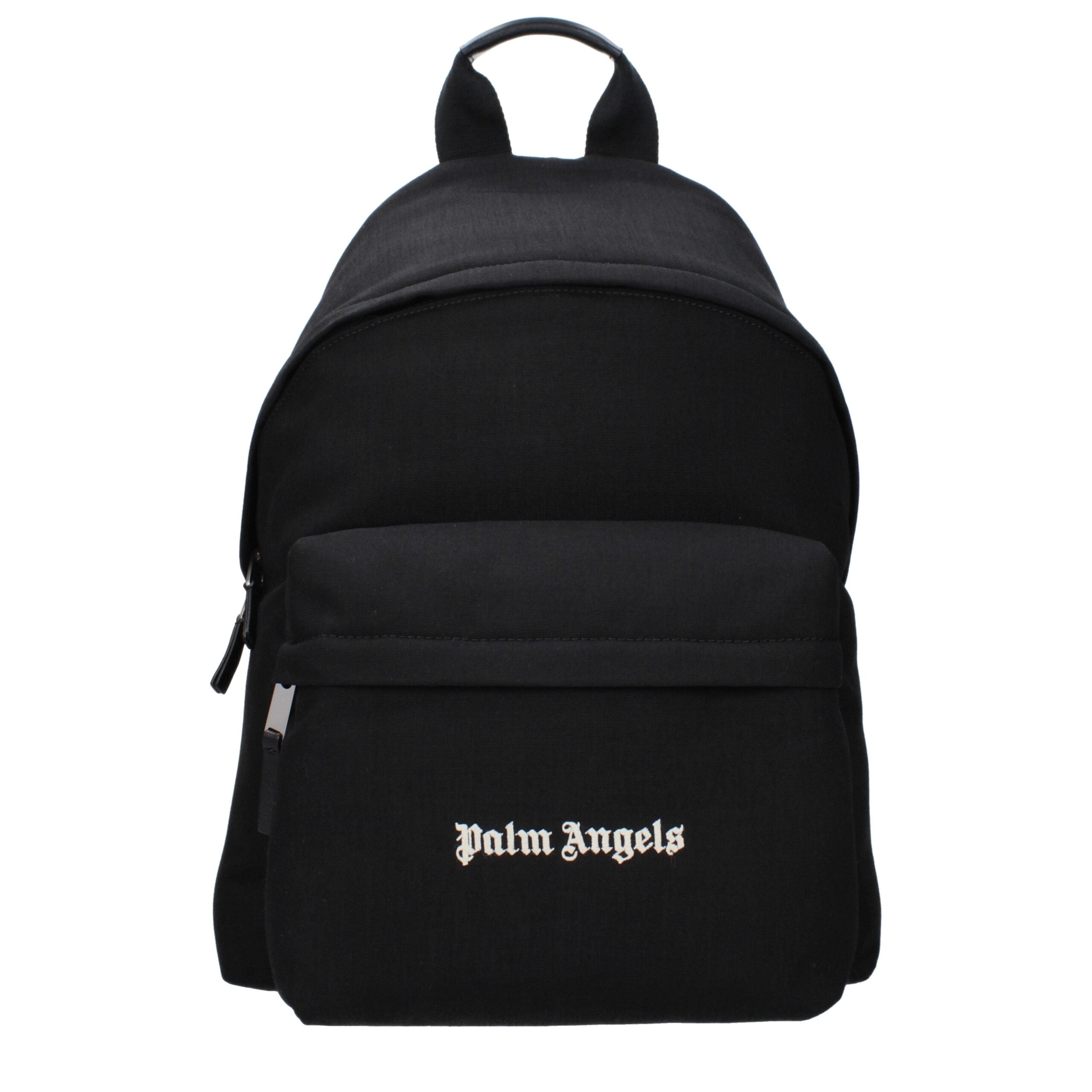 Rucsac din material textil Palm Angels negru