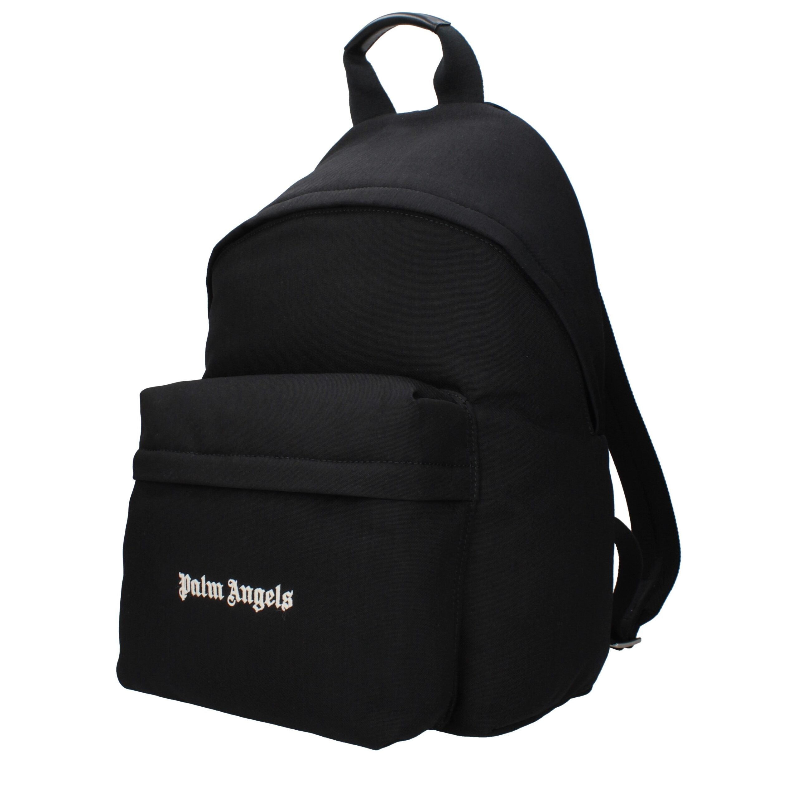 Rucsac din material textil Palm Angels negru
