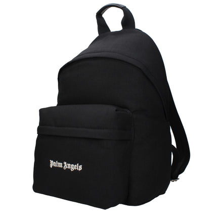 Rucsac din material textil Palm Angels negru
