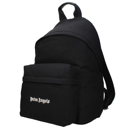 Rucsac din material textil Palm Angels negru
