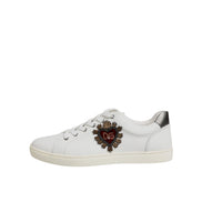 Dolce & Gabbana Adidași Albi Joși Sacred Heart