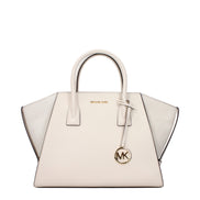 Geantă de mână Michael Kors din piele bej