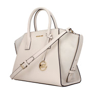 Geantă de mână Michael Kors din piele bej