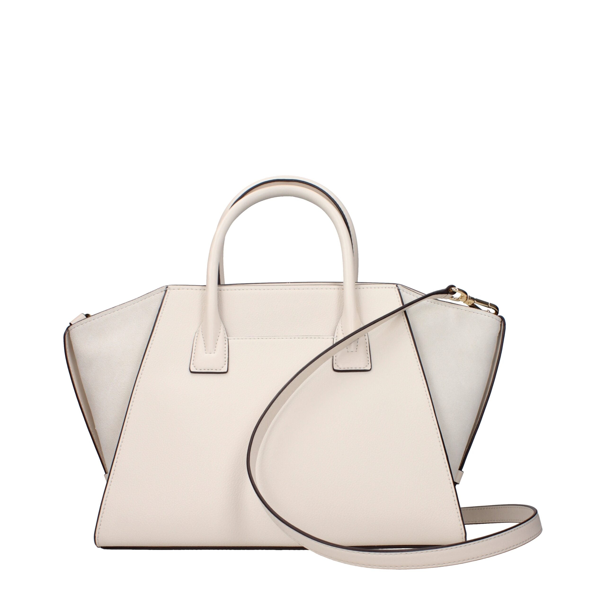 Geantă de mână Michael Kors din piele bej