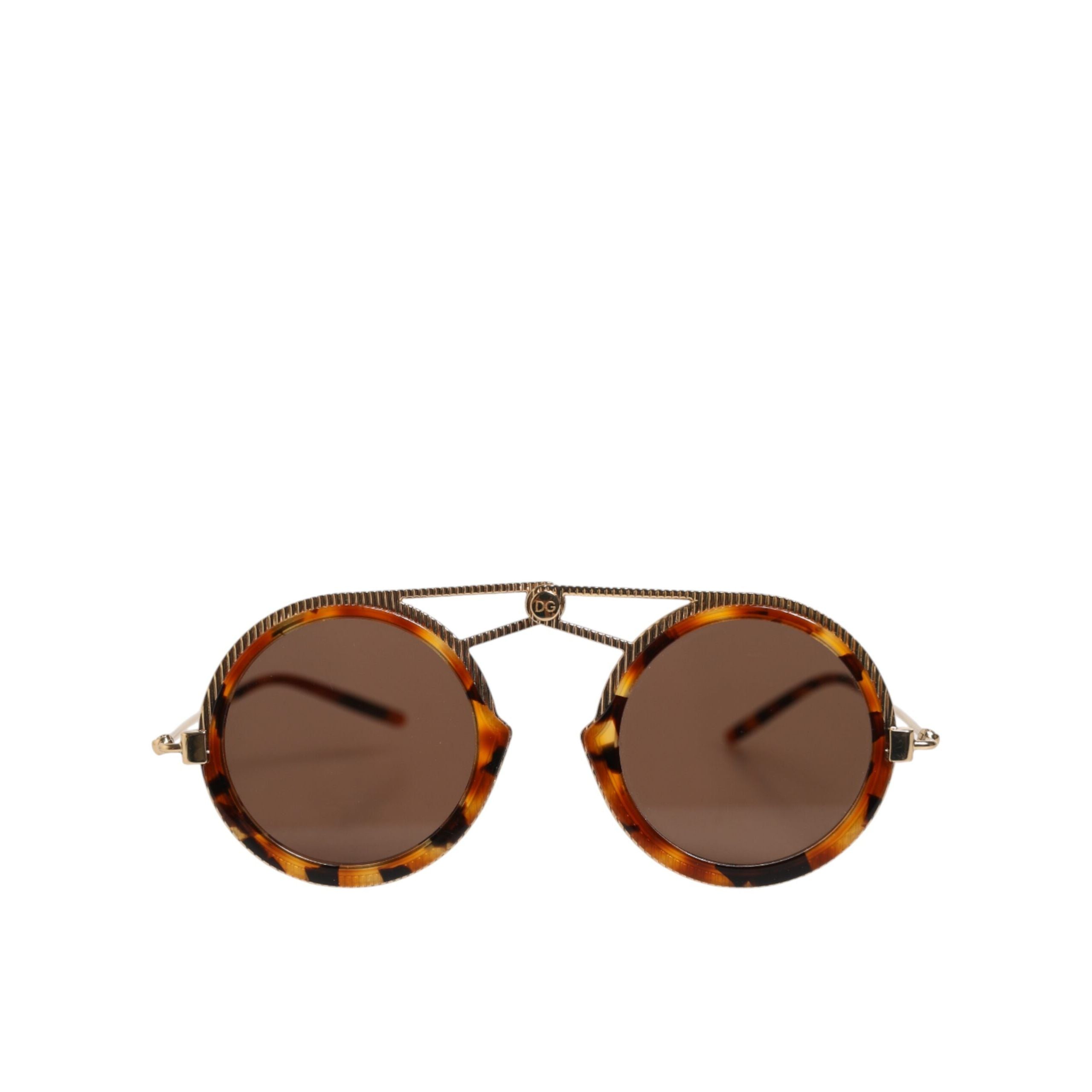 Ochelari de soare aurii Dolce & Gabbana
