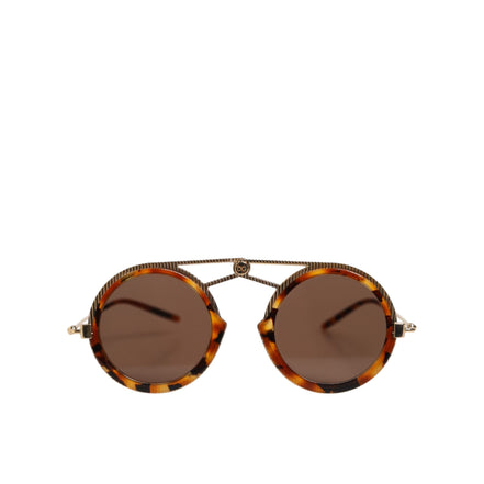 Ochelari de soare aurii Dolce & Gabbana