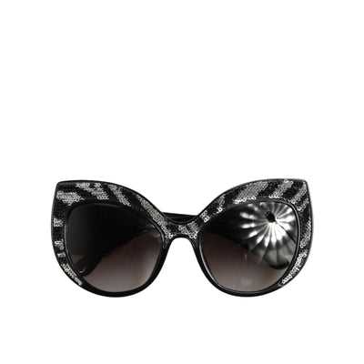 Ochelari de soare negri Dolce & Gabbana