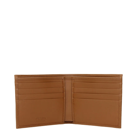 Portofel Prada maro din material textil