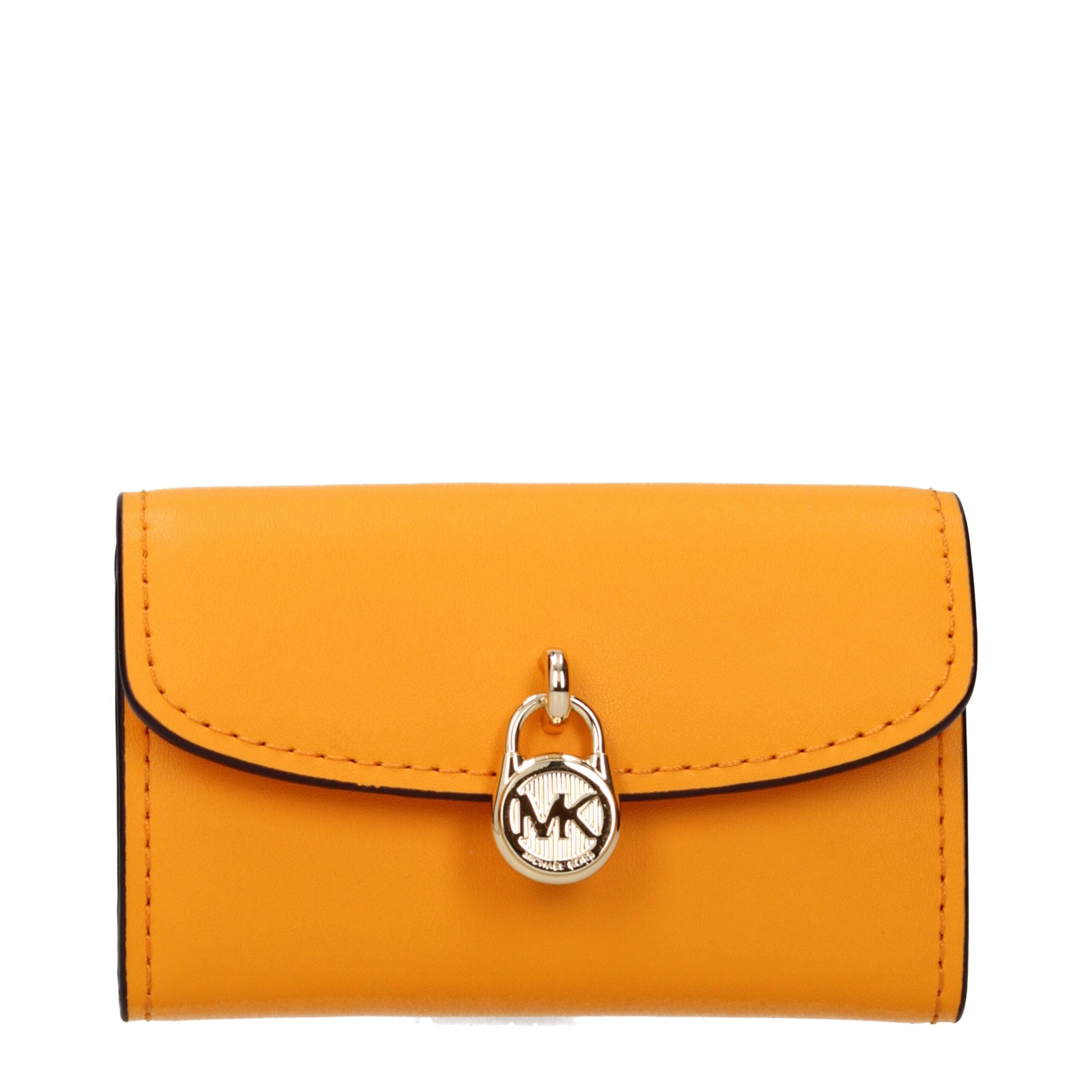 Portofel Michael Kors din piele portocalie