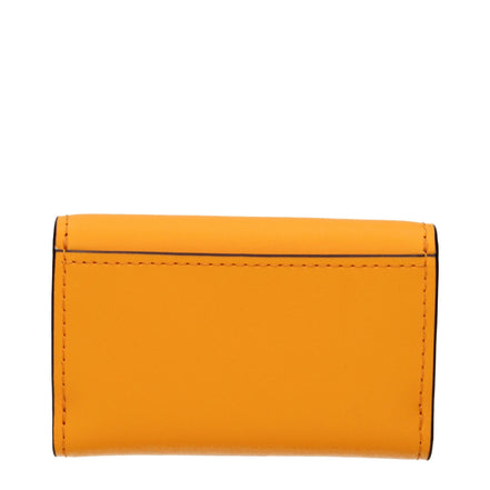 Portofel Michael Kors din piele portocalie
