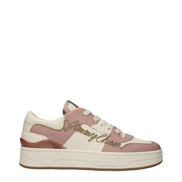 Tenisi joși Jimmy Choo din piele roz