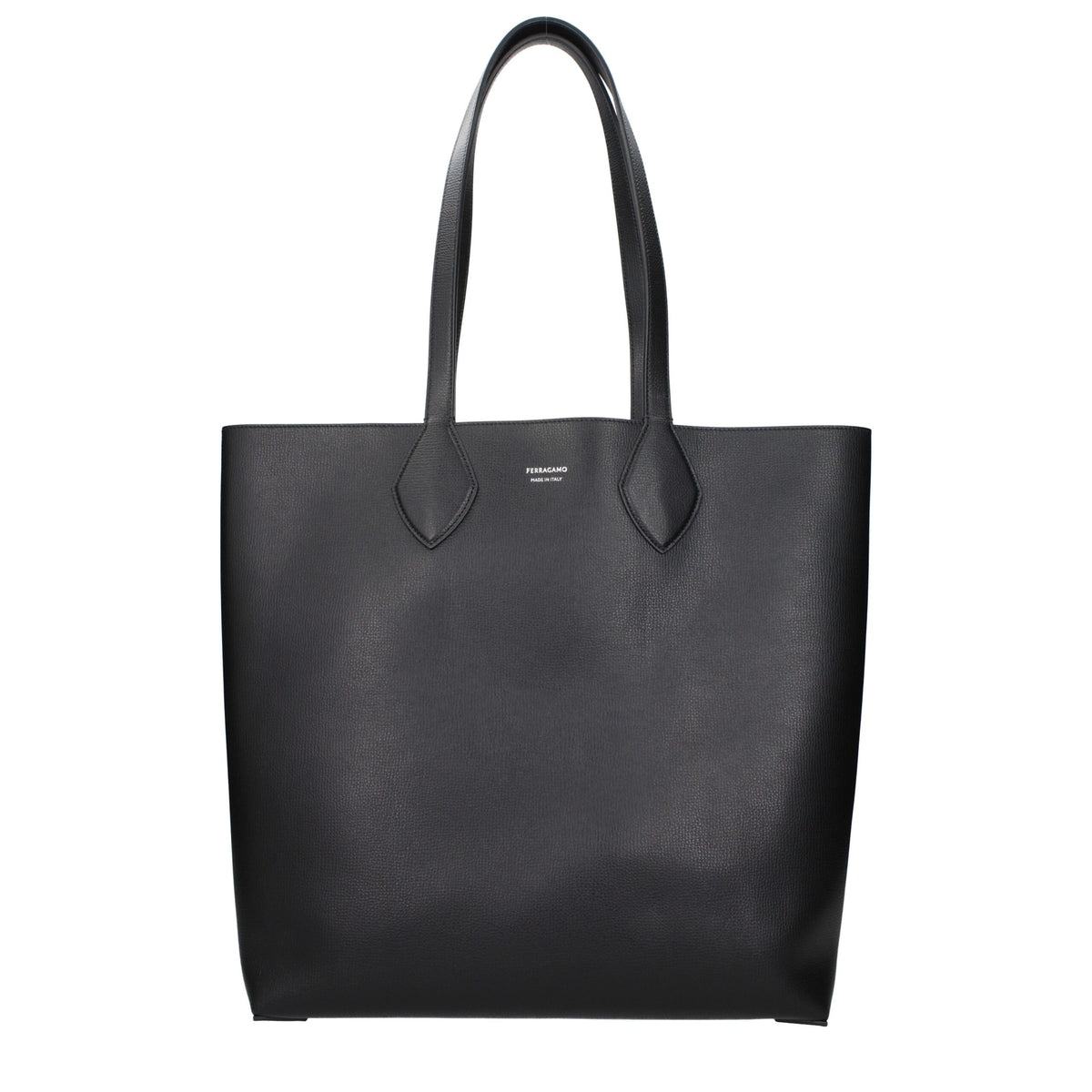 Ferragamo Geantă de Umăr Neagră din Piele