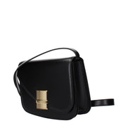 Ferragamo Geantă Crossbody Neagră din Piele